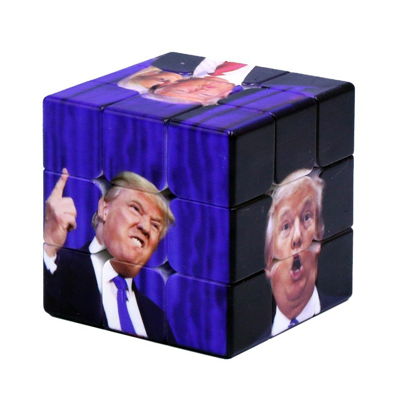 Trump Portrait Rubik's Cube