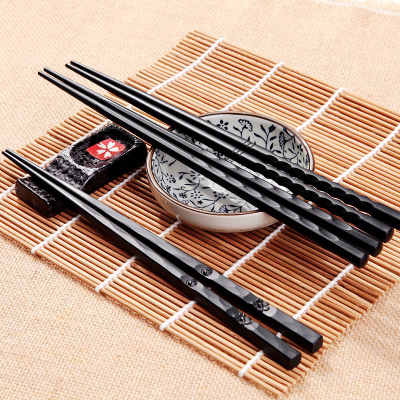 Japanese pointed alloy chopsticks