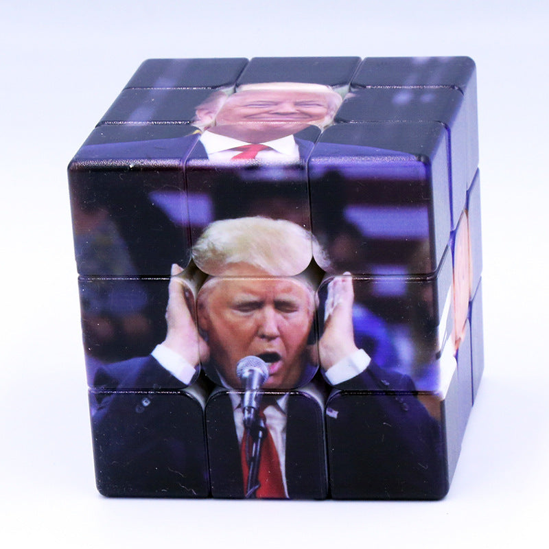 Trump Portrait Rubik's Cube