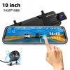 Front and Rear Dual Recording Rear View Mirror Dash Cam