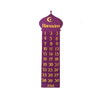 Eid Ramadan Decorated Muslim Fabric Wall Calendar