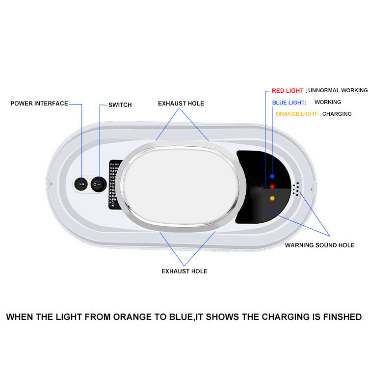 Intelligent Window Cleaning Robot Robot Cleaner Electric Remote Control Glass Cleaning Robot