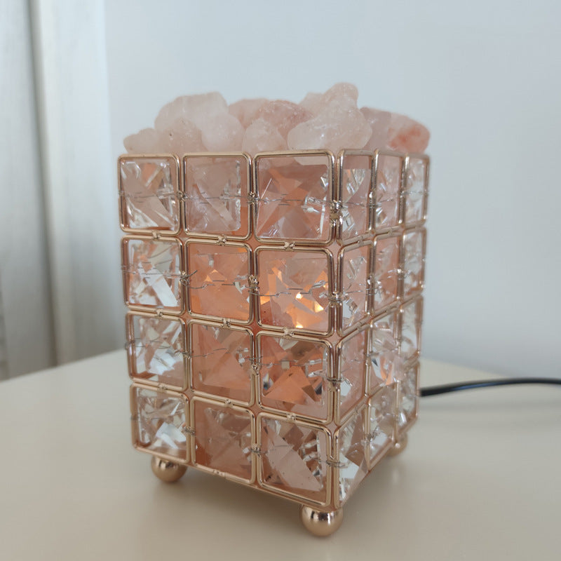 Cute Mini Creative European Table Lamp Modern Led Crystal Bedroom Table Lamp Night Lights Crystal Lampe Bureau Room Decor