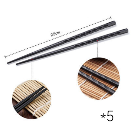 Japanese pointed alloy chopsticks