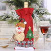 Cartoon drawstring wine bottle cover