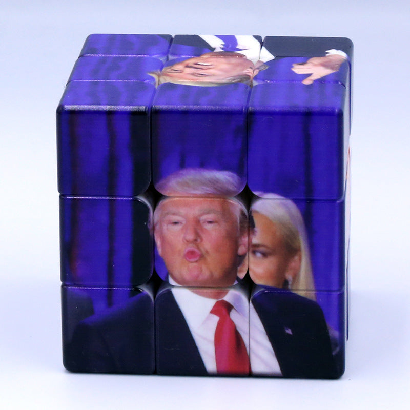 Trump Portrait Rubik's Cube