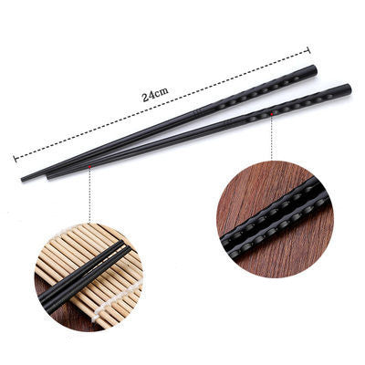 Japanese pointed alloy chopsticks