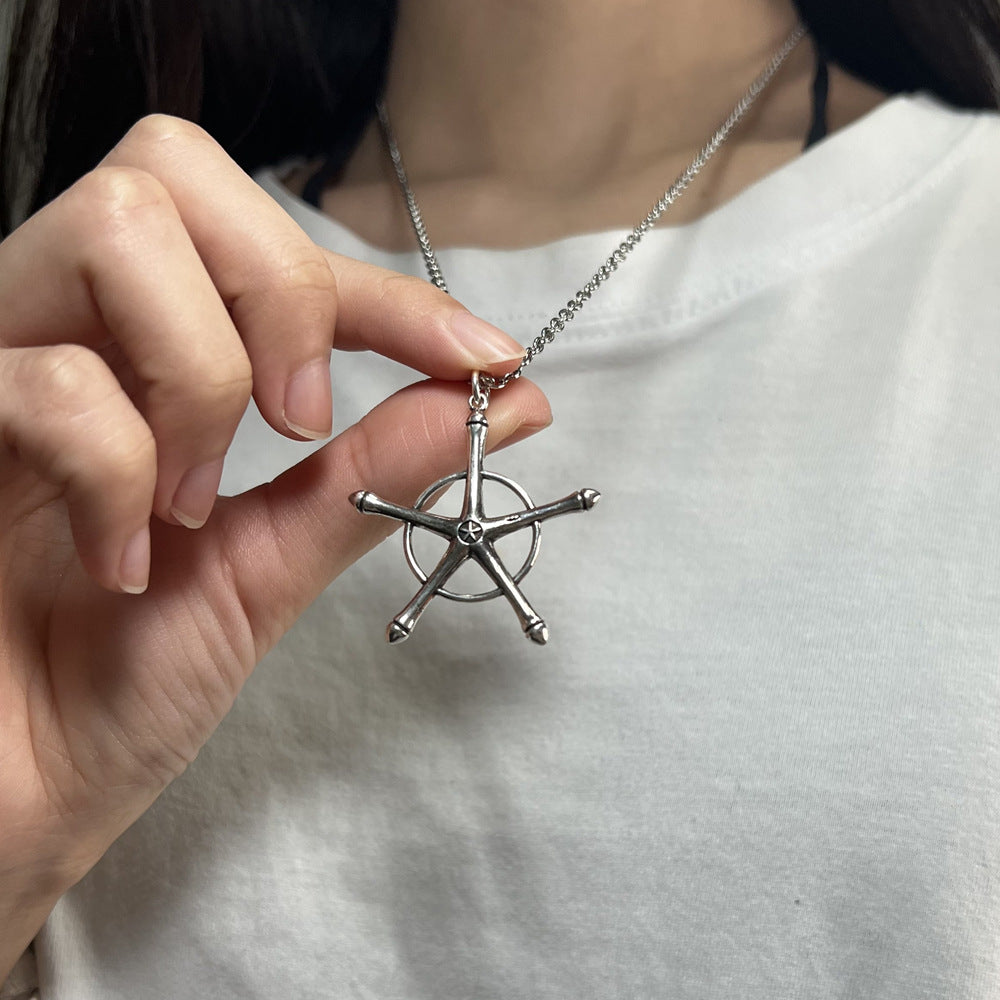 Silver Ridge Fox Sparrow Necklace Pendant