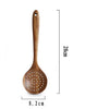 Teak Long Handle Cooking Spatula Household Solid Wood Spoon