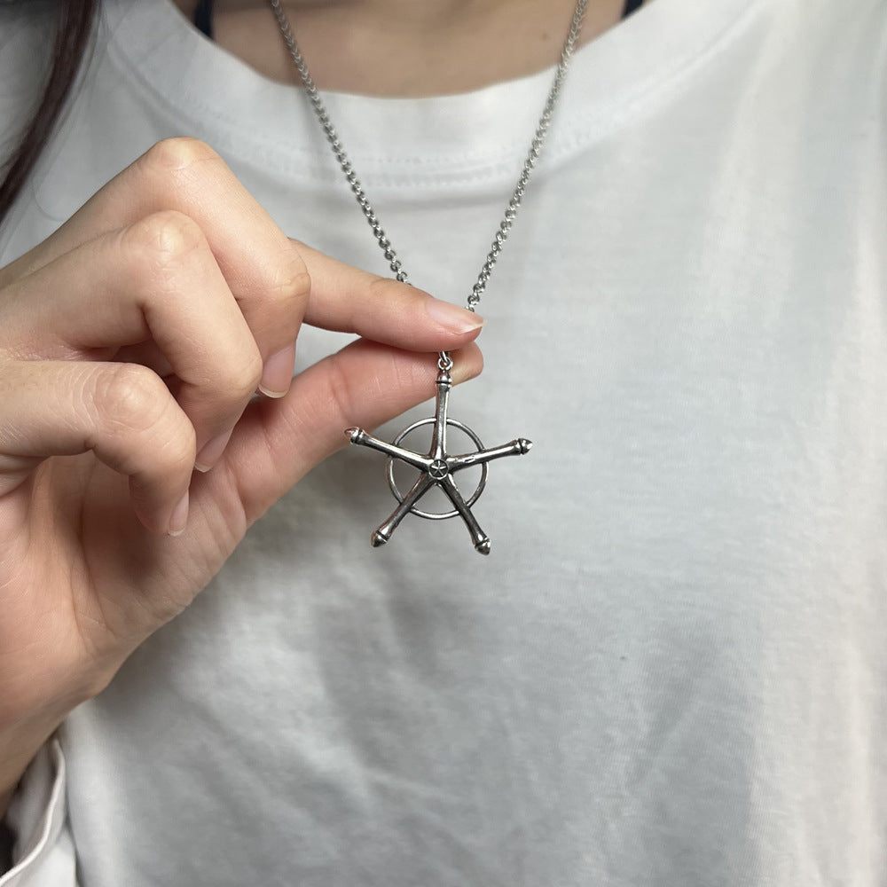 Silver Ridge Fox Sparrow Necklace Pendant