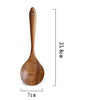 Teak Long Handle Cooking Spatula Household Solid Wood Spoon