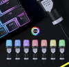 Clear Full RGB Capacitor Esports Gaming Desktop Microphone Computer Microphone