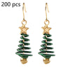 Christmas Earrings Tree Star DIY Earrings