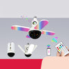 Bluetooth Big Star Four-leaf Music Light Bulb Smart Colorful Led