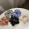 Pearl Texture Wavy Simple Ruffled Silk Scrunchies