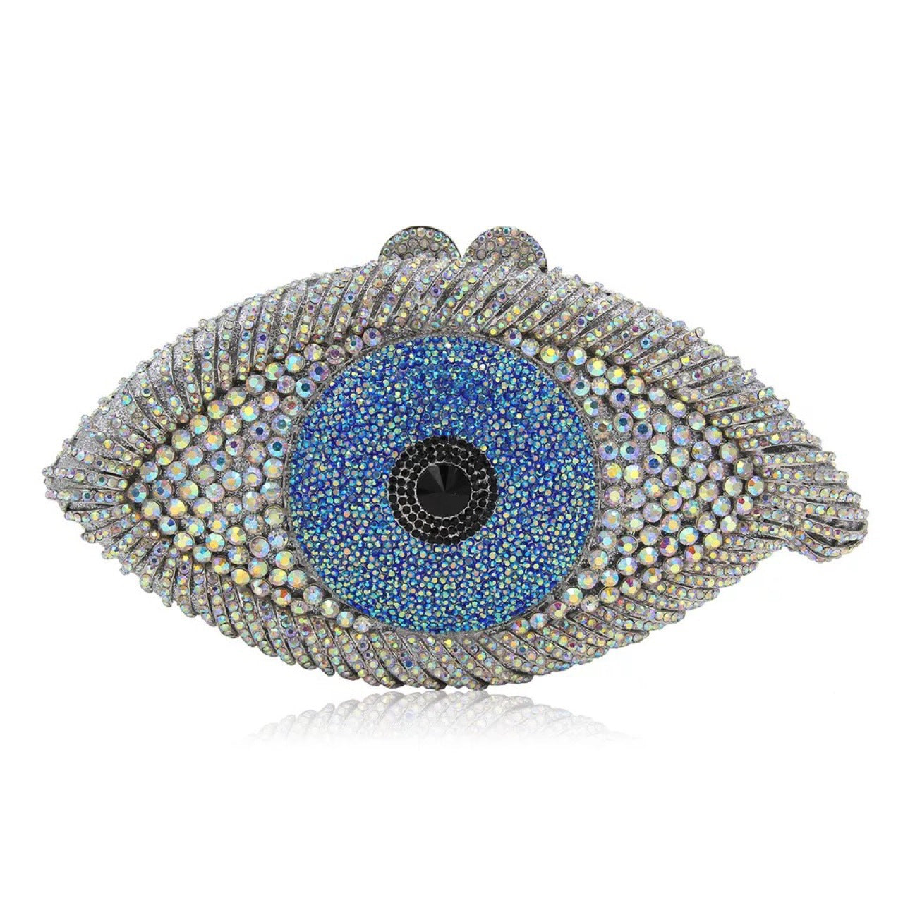 Women's bag eye diamond evening bag