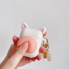 Compatible with Apple, Kawaii Press Butt Stress Relieve Airpods Case