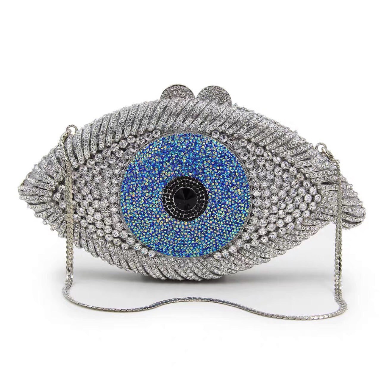 Women's bag eye diamond evening bag