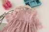 Children's Dress Embroidered Mesh Tulle Tutu Dress Skirt