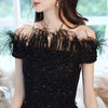 Black evening dress