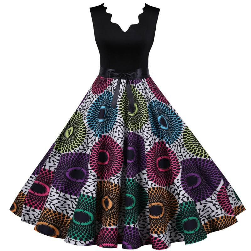 African Ethnic Style Sumer Dress