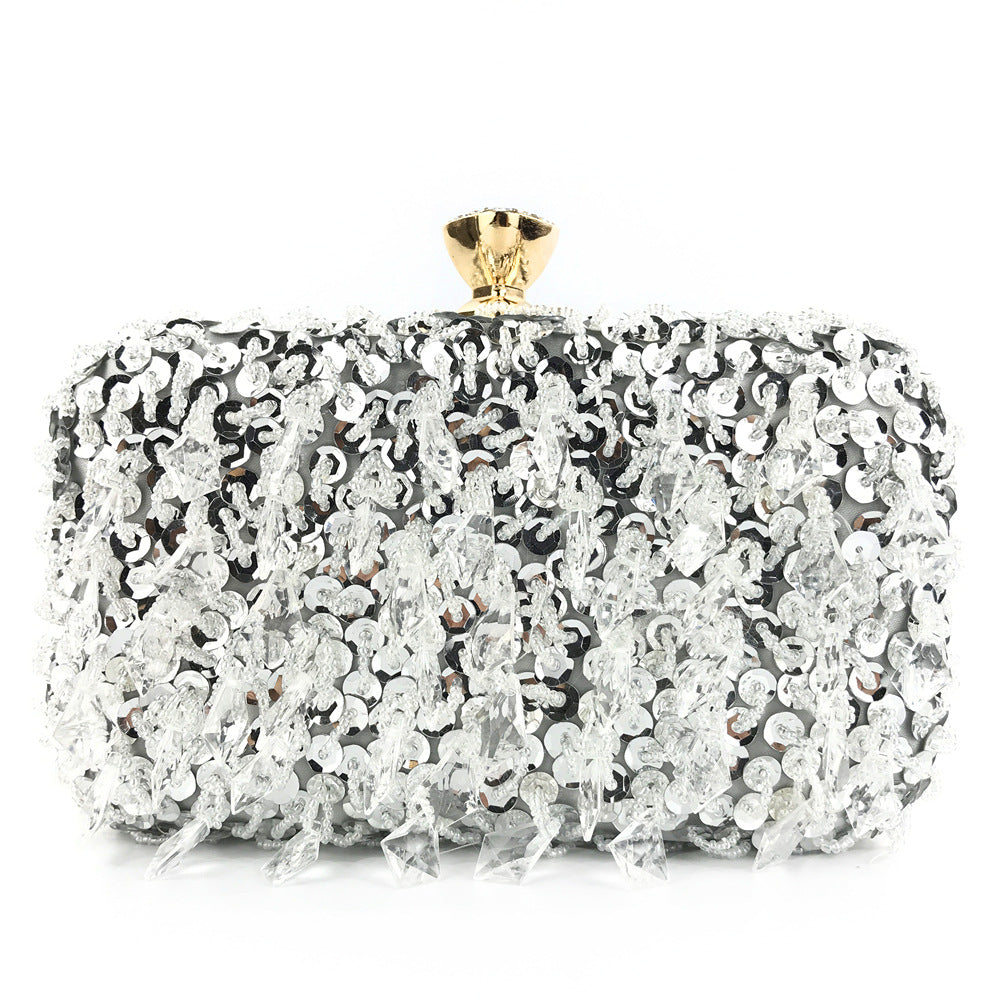 Sequin ladies evening bag