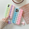 Cartoon Pendant Shockproof Silicone Phone Case