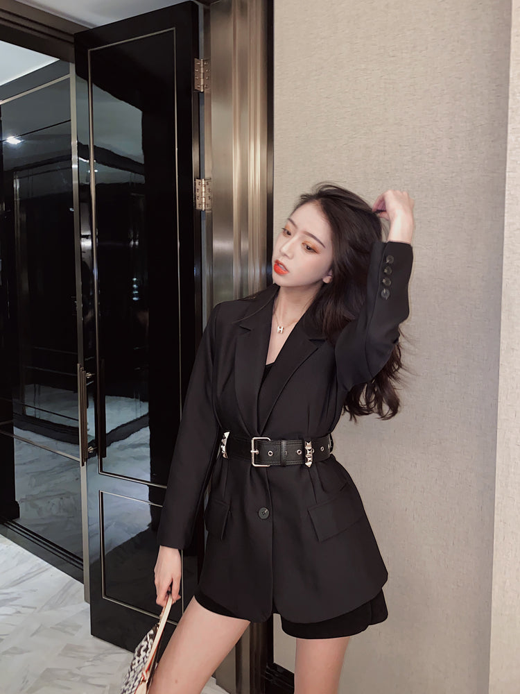 Black suit coat