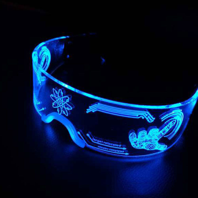 LED Colorful Glowing Glasses