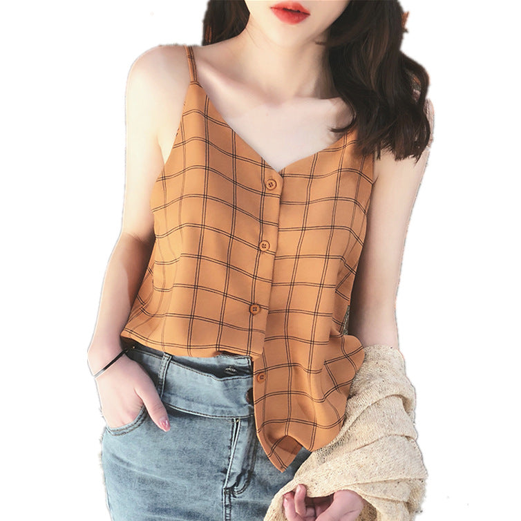 Chiffon vest for women