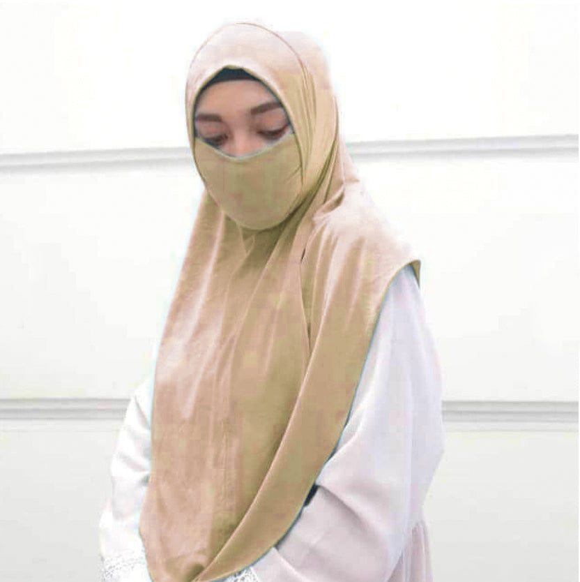 Prayer Veil Turban Covering Scarf Long Hijab