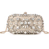 Diamond-studded ladies banquet evening bag