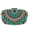 Diamond-studded ladies banquet evening bag