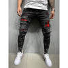 Men's paint jeans