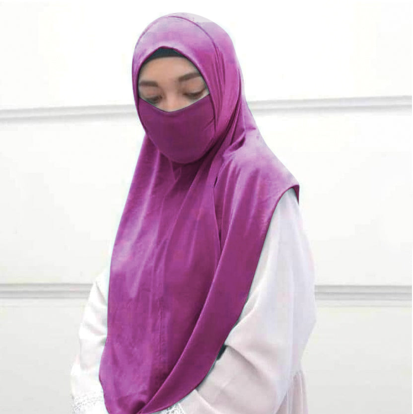 Prayer Veil Turban Covering Scarf Long Hijab