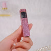 Rhinestone Touch Screen USB Rechargeable Windproof Smoke Lighter