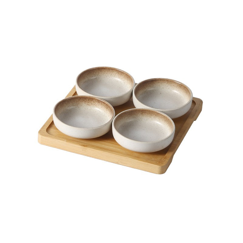 Snack Tea Heart Seasoning Dip Seasoning Soy Sauce Saucer Tray