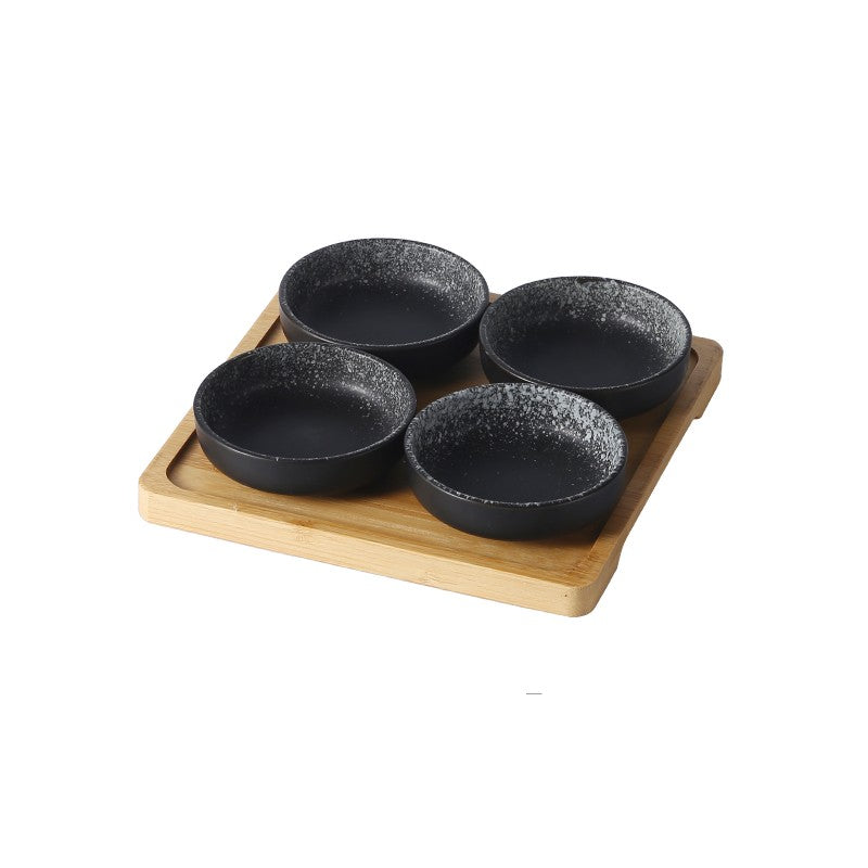 Snack Tea Heart Seasoning Dip Seasoning Soy Sauce Saucer Tray