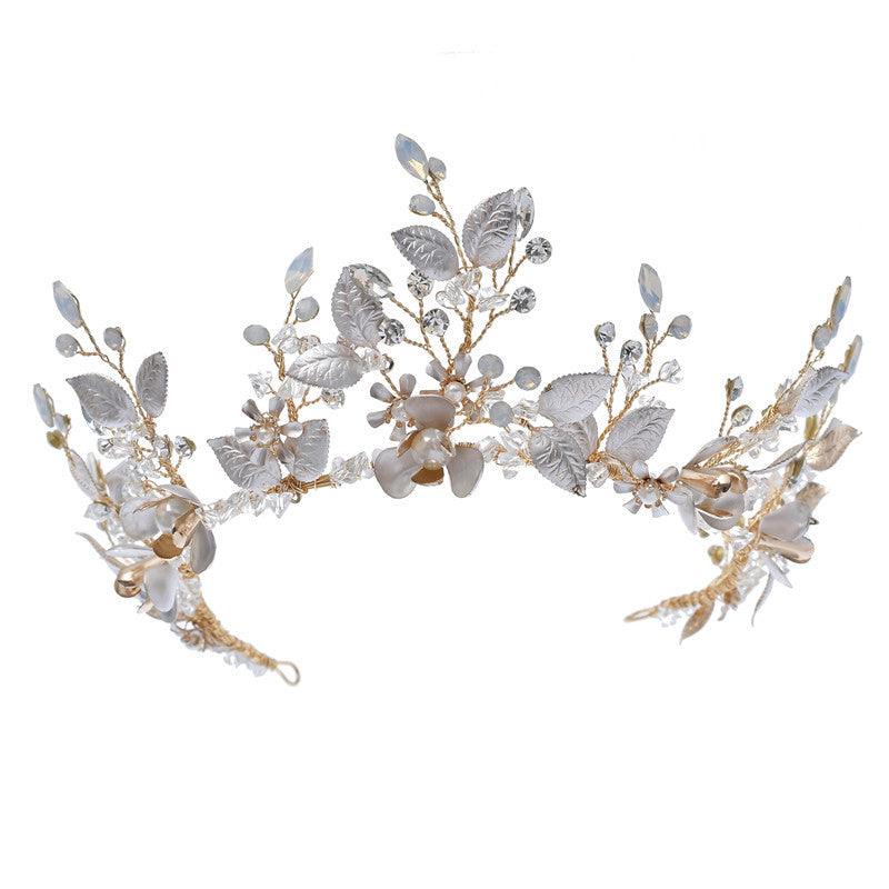 Bridal Hair Accessories Handmade Crown Wedding Accessories