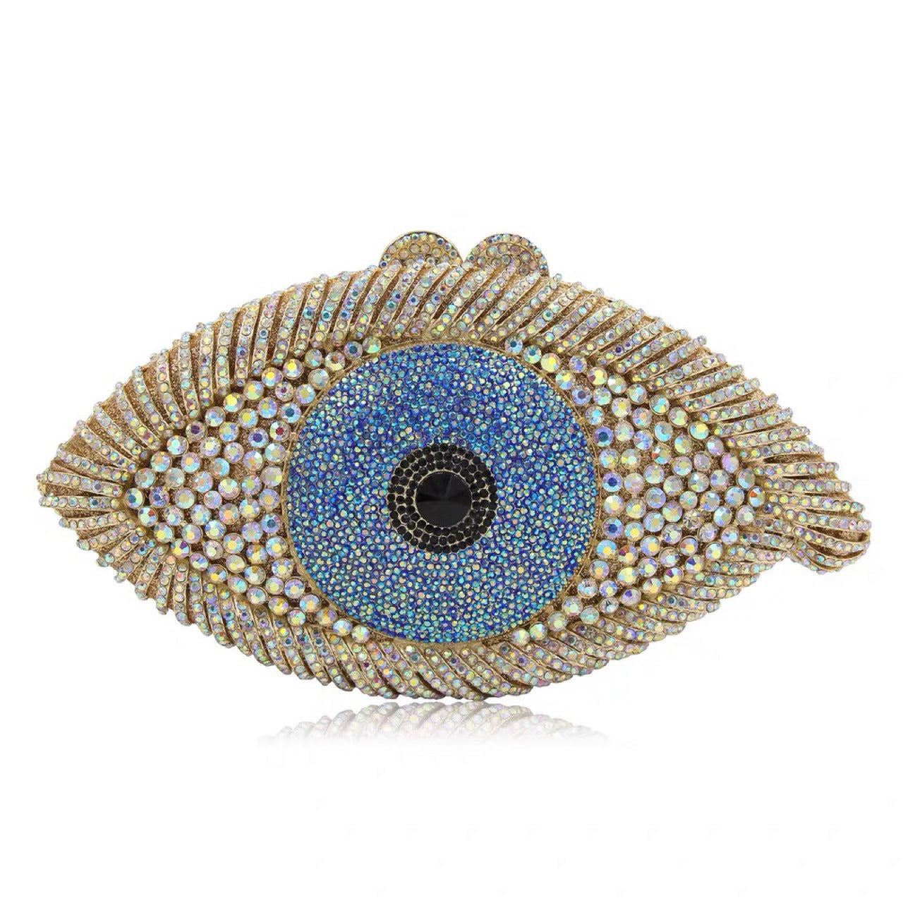 Women's bag eye diamond evening bag