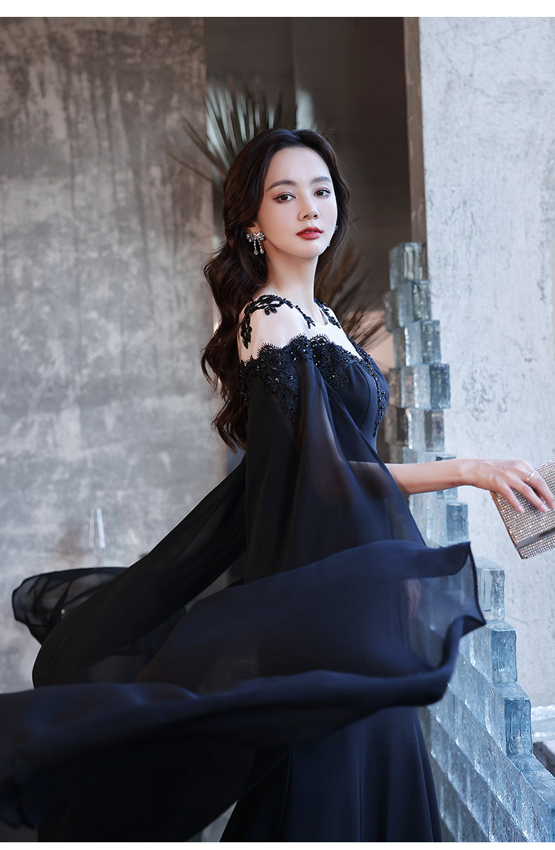 Black High-end Feel Dress