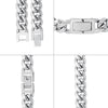 Hip-hop Hiphop Cuban Bracelet Men's Trend Titanium Steel Rap Domineering Jewelry