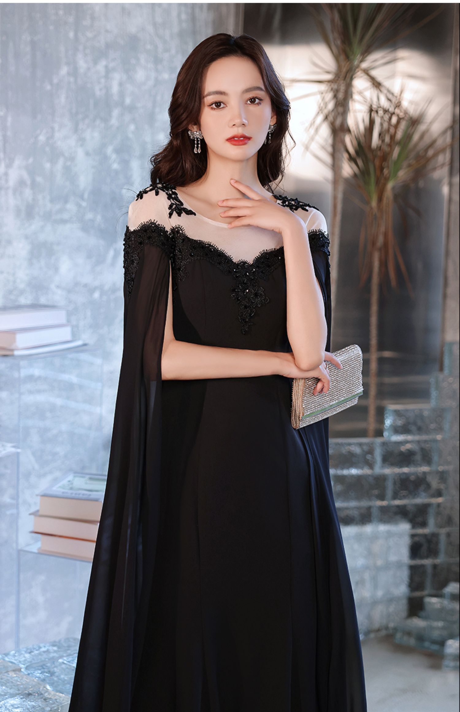 Black High-end Feel Dress