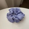 Pearl Texture Wavy Simple Ruffled Silk Scrunchies