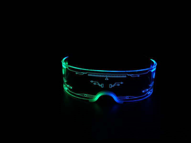 LED Colorful Glowing Glasses