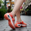 Hollow Out Shoes Mesh Casual Air Cushion Increased Sandals And Slippers