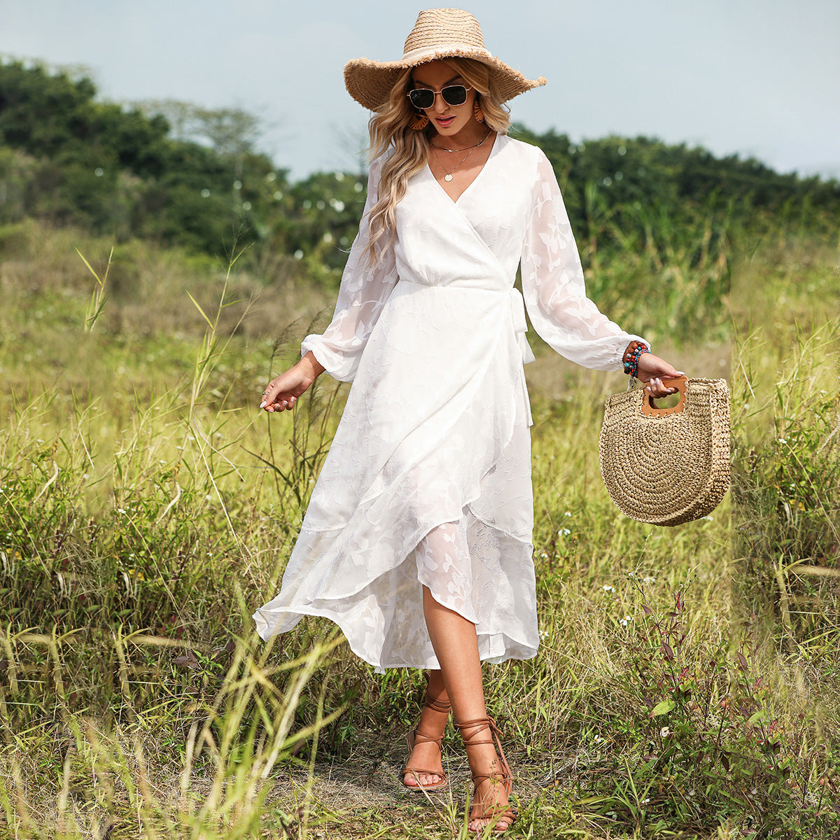 Women's Chic Bohemian Beach Dress