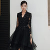 Luxurious Black Evening Dress